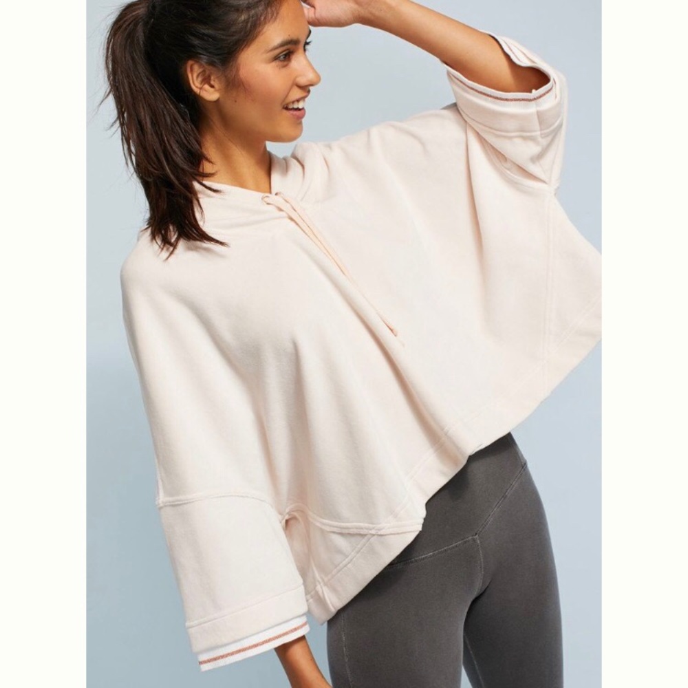 Anthropologie velour top